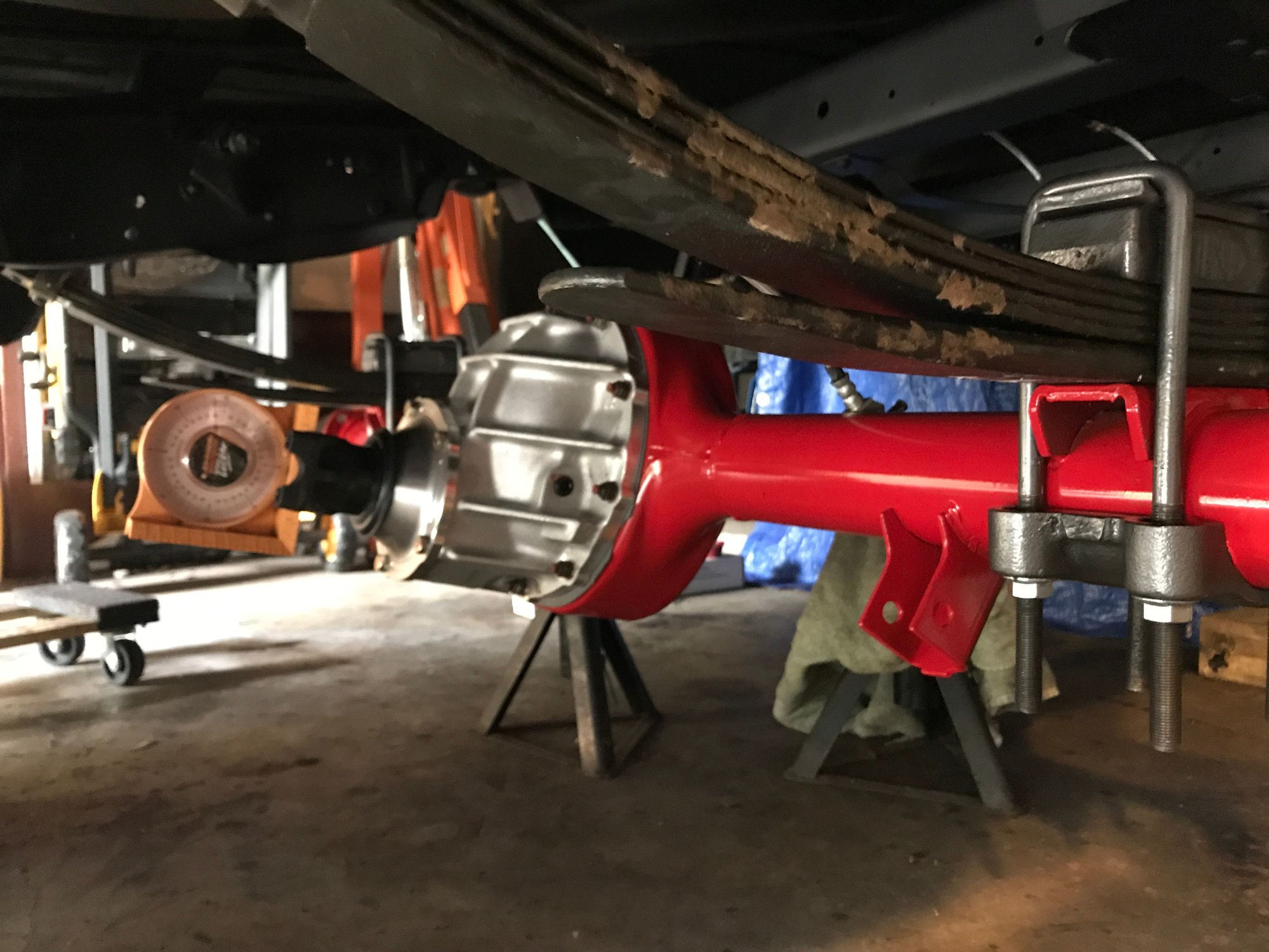 1967 Ford 9 inch Axle Flange Gasket required?? Ford Truck