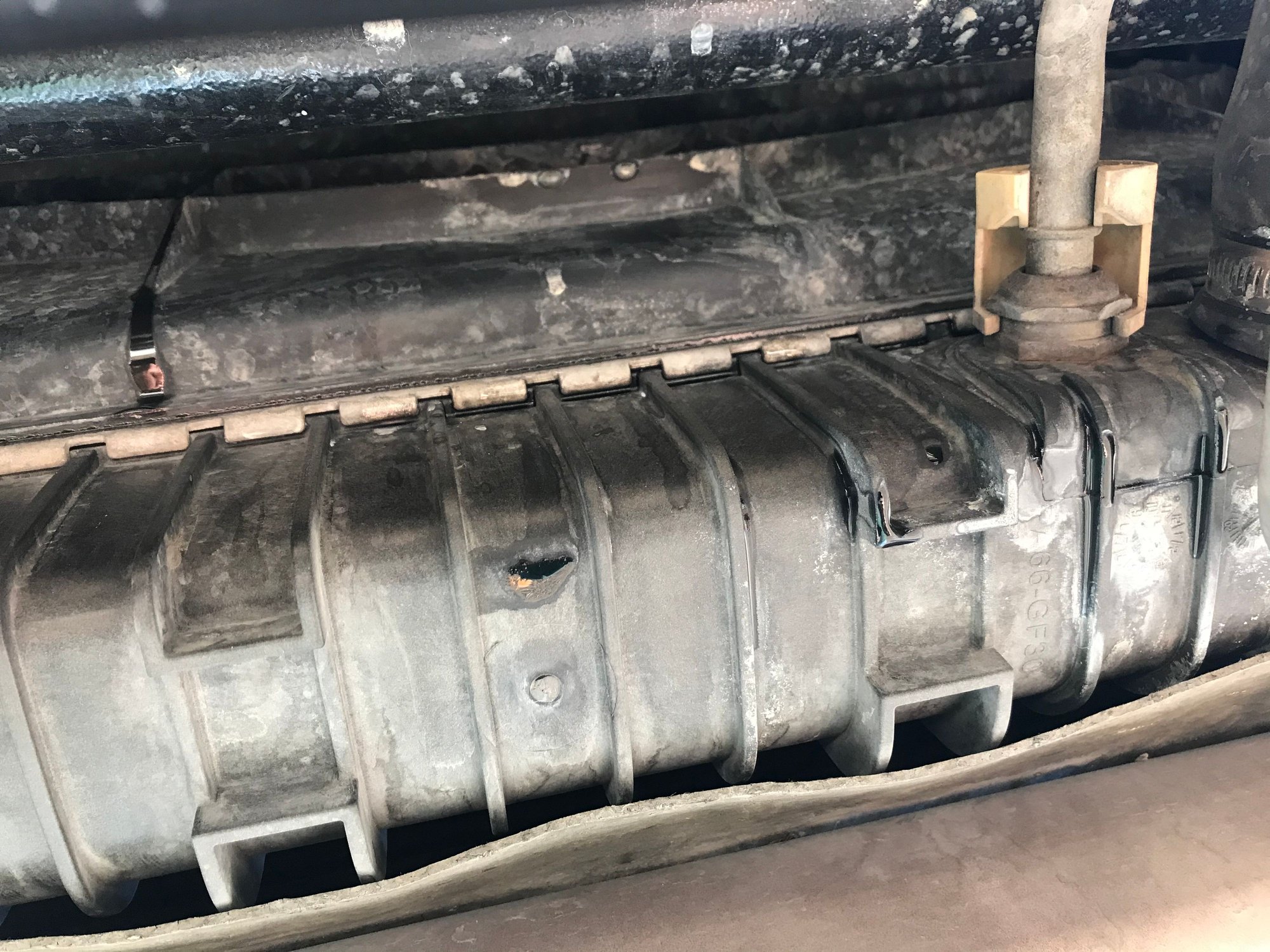 Radiator leaking from top crimps Ford Truck Enthusiasts Forums