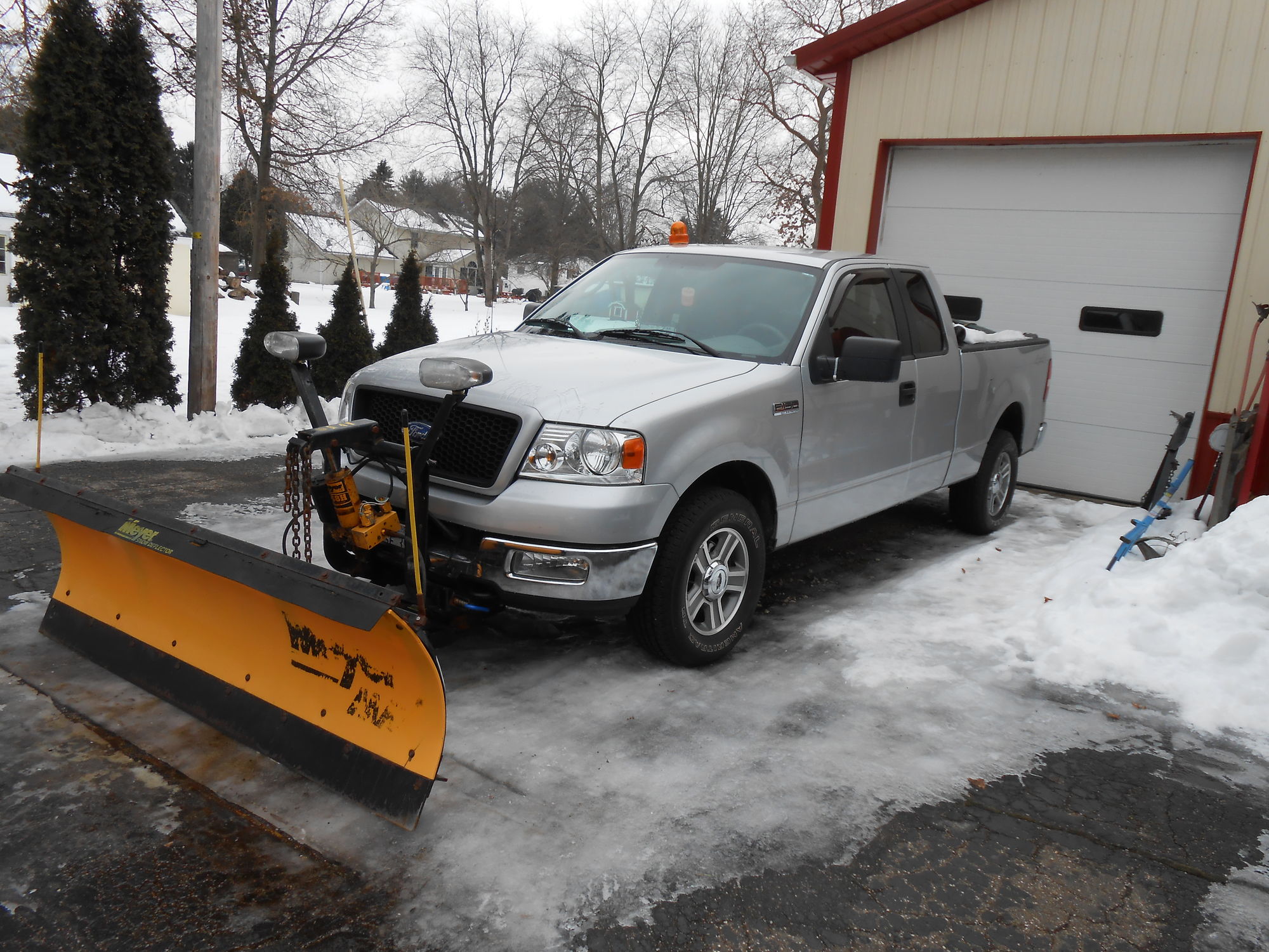 2005 Ford f150 snow plow #4
