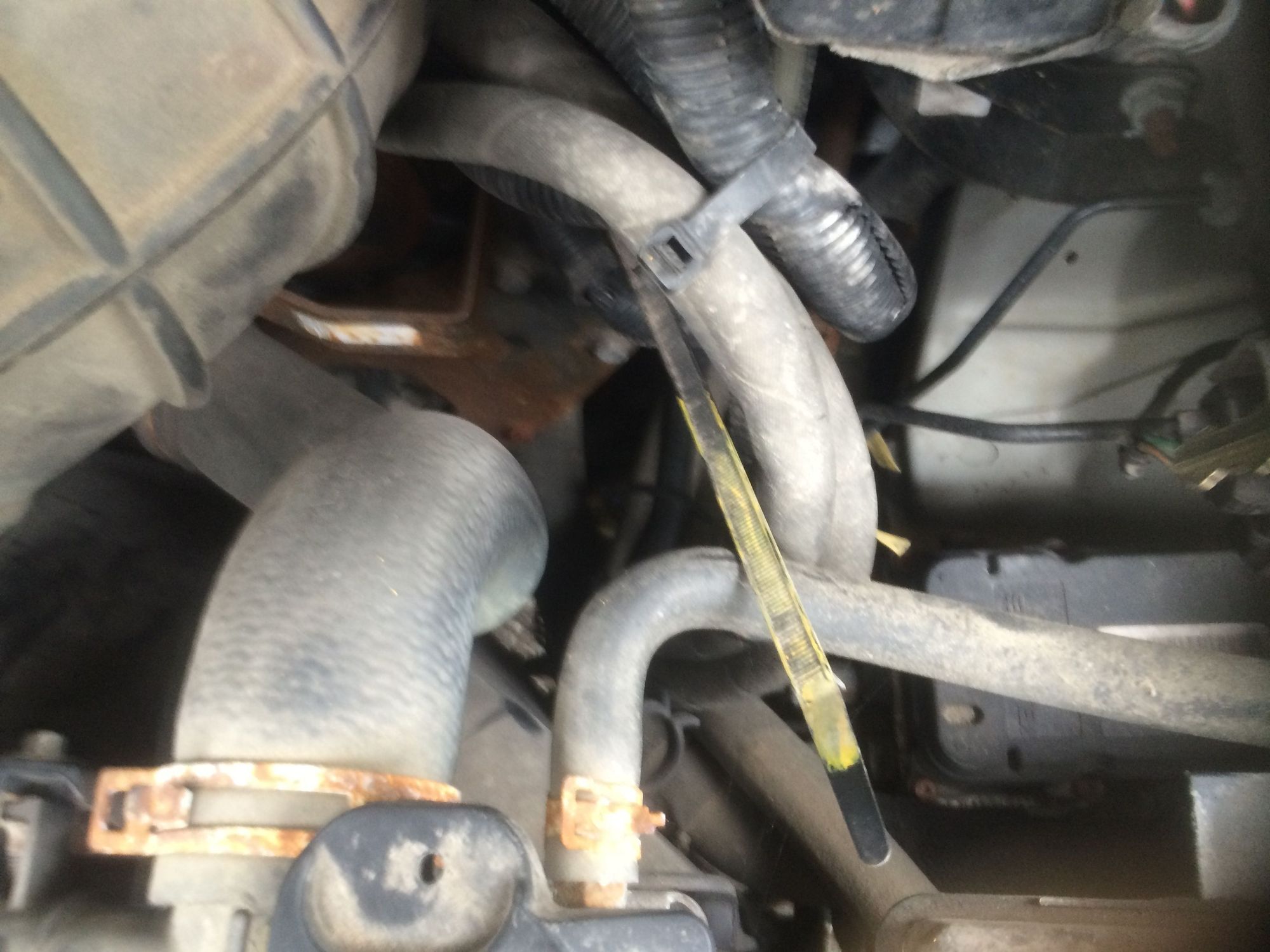 Can't find oil dipstick Ford Truck Enthusiasts Forums