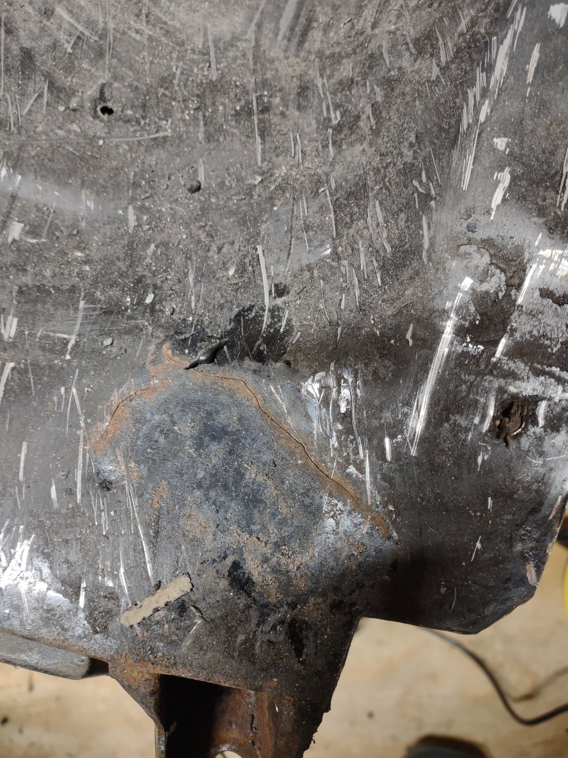 Crack in an inner fender. How to repair? Ford Truck Enthusiasts Forums