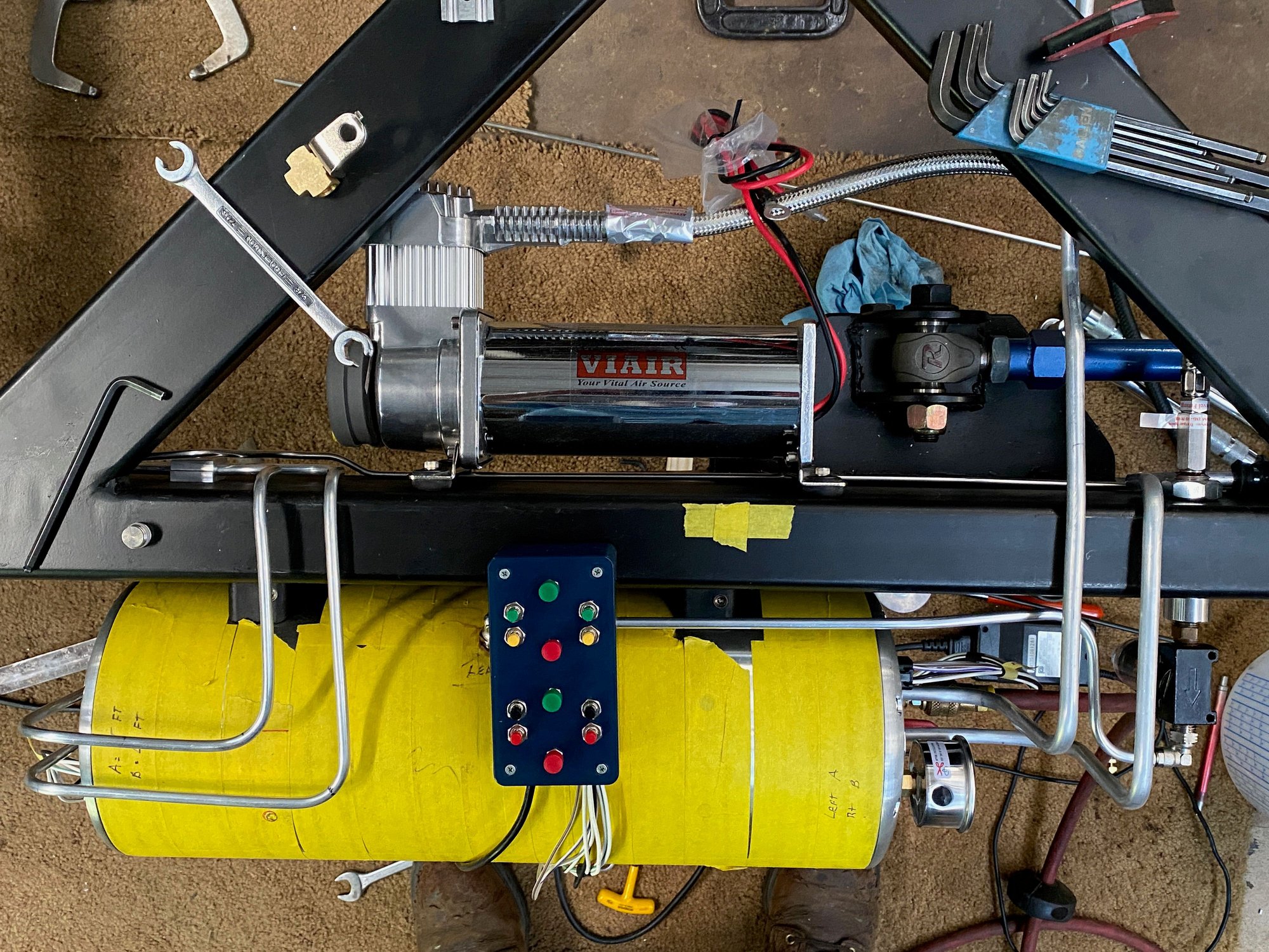 Accuair 3 gal tank and compressor