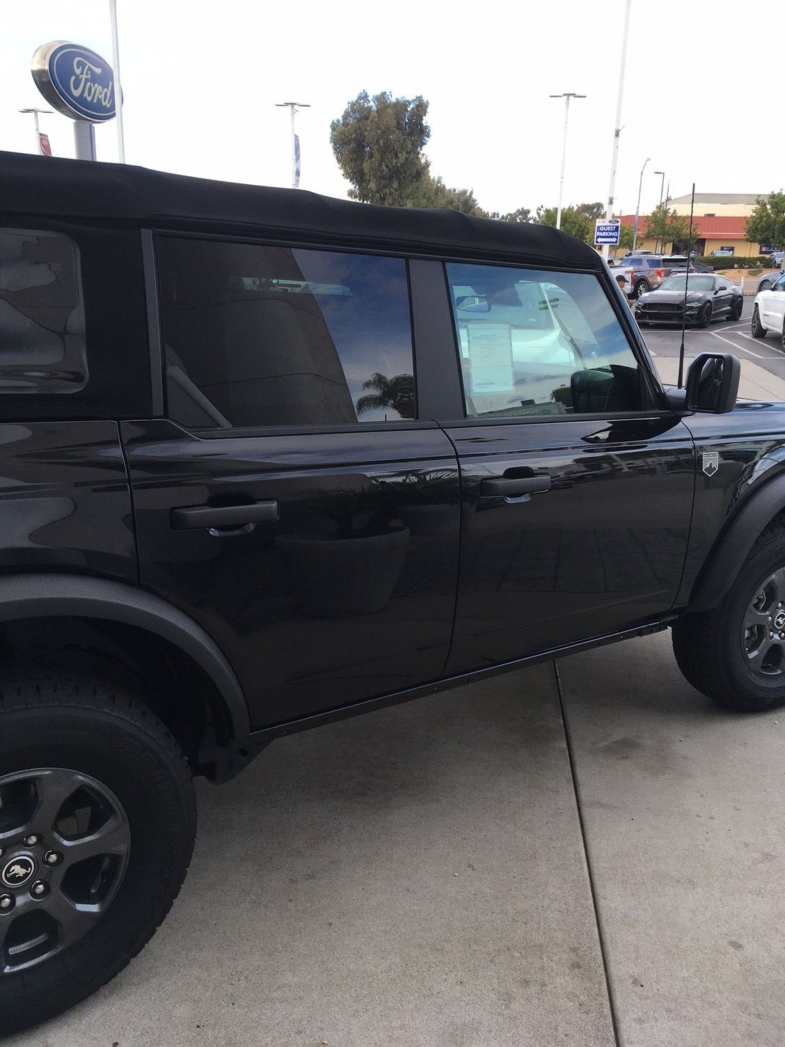 San Diego Kearny Pearson Ford Black Bronco on lot Ford Truck