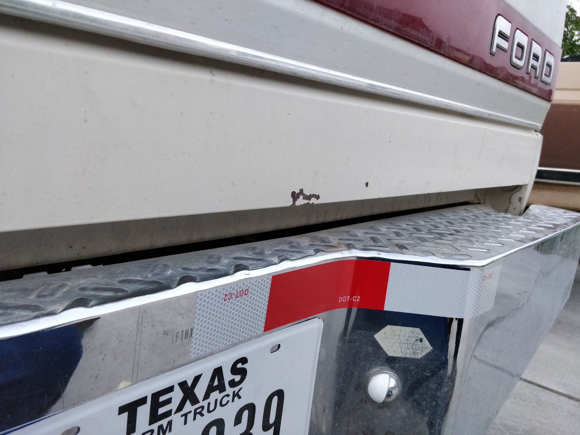 Mystery of old trucks VIN on the bumper??? Ford Truck Enthusiasts