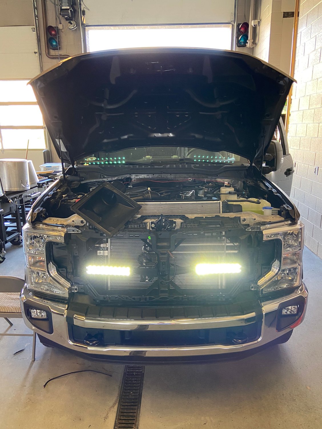 Grill light bar Ford Truck Enthusiasts Forums