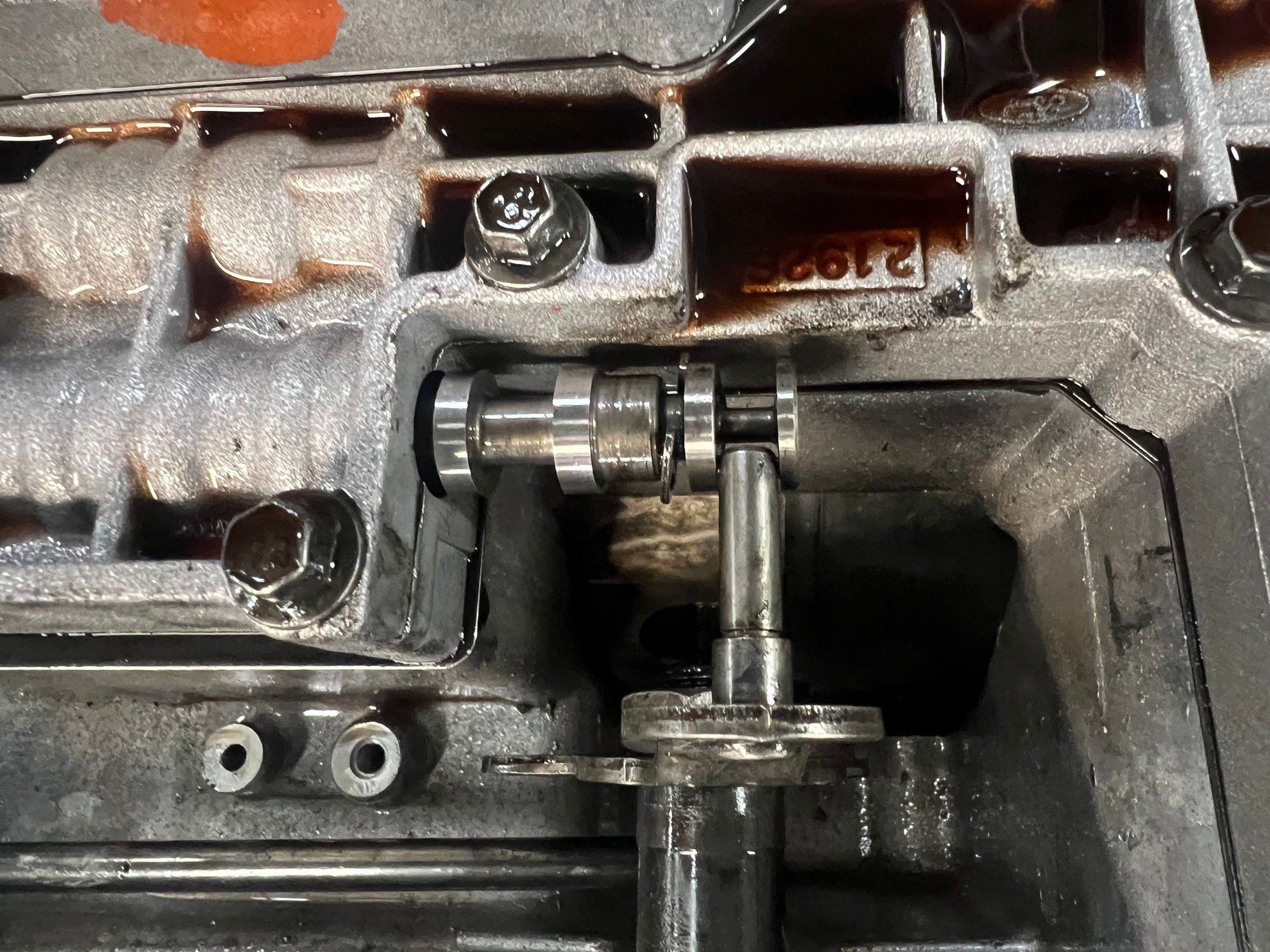 E4OD shift linkage shaft. How bad did I screw up??? Ford Truck