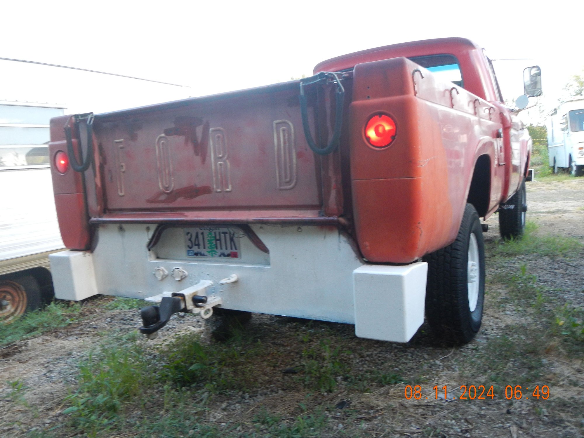1962 Ford F-250 - 1962 Ford F250 4x4  / 4-speed Manual Transmission - Used - VIN F26CR261054 - 59,576 Miles - 8 cyl - 4WD - Manual - Truck - Red - Portland, OR 97233, United States