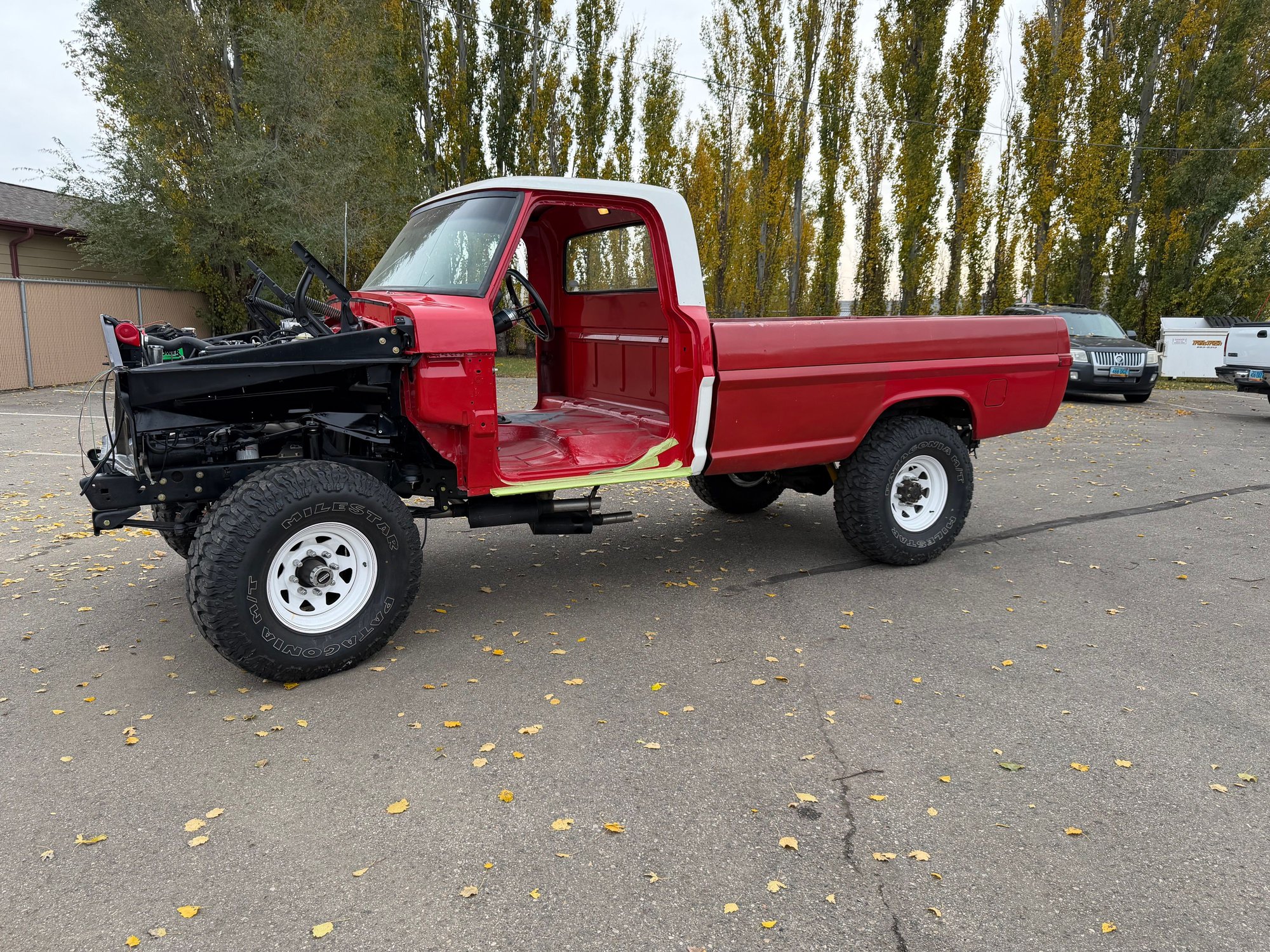 1967 Ford F-250 - 1967 F-250 4x4 Project - Used - VIN F26YKA33446 - 1 Miles - 8 cyl - 4WD - Manual - Truck - Red - Mandan, ND 58554, United States