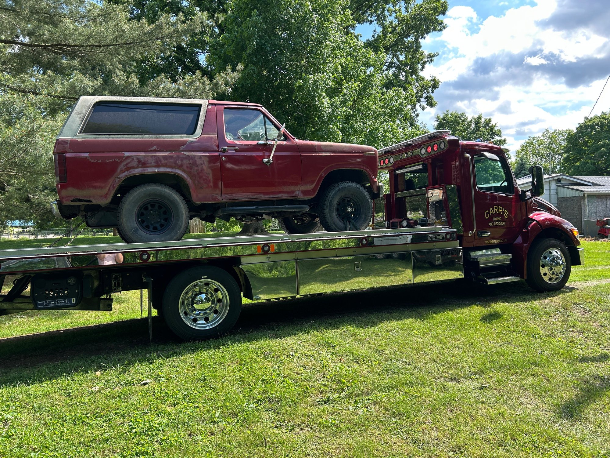 Had this towed up to me on Friday