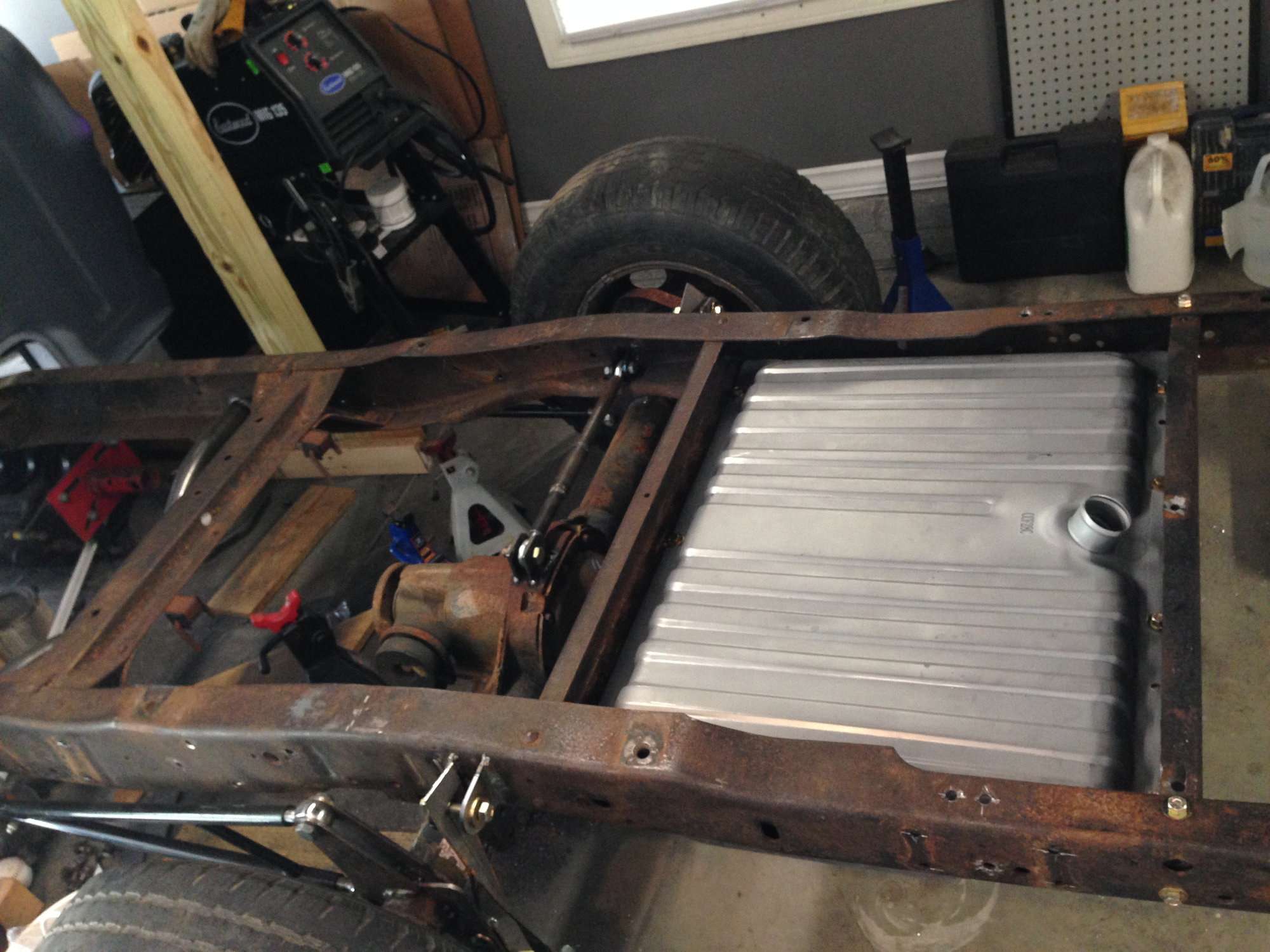 Fuel Tank Relocation Ideas Ford Truck Enthusiasts Forums