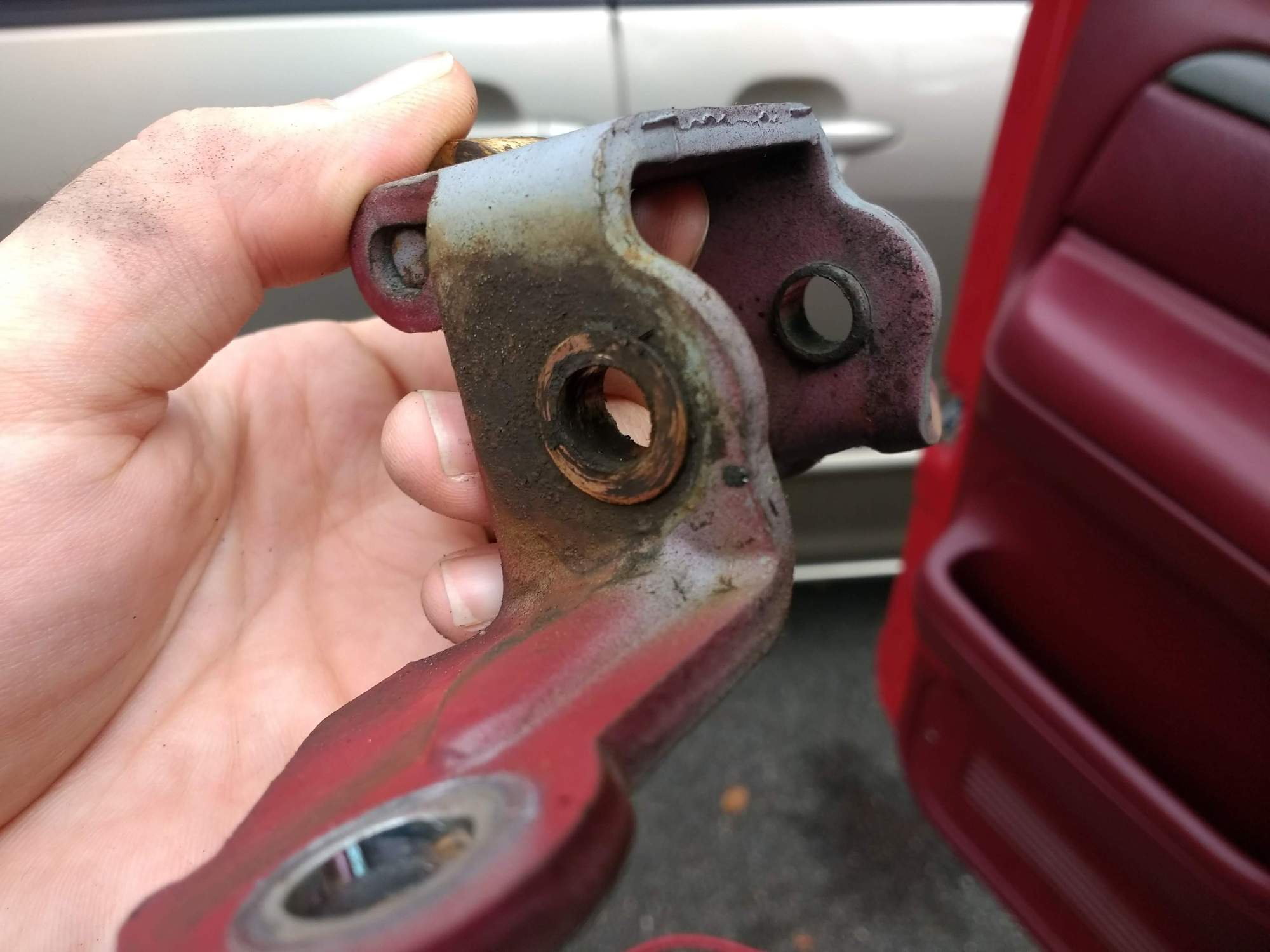 1994 F150 Door Hinge Pins Replacement But Door Still Too Low? Ford