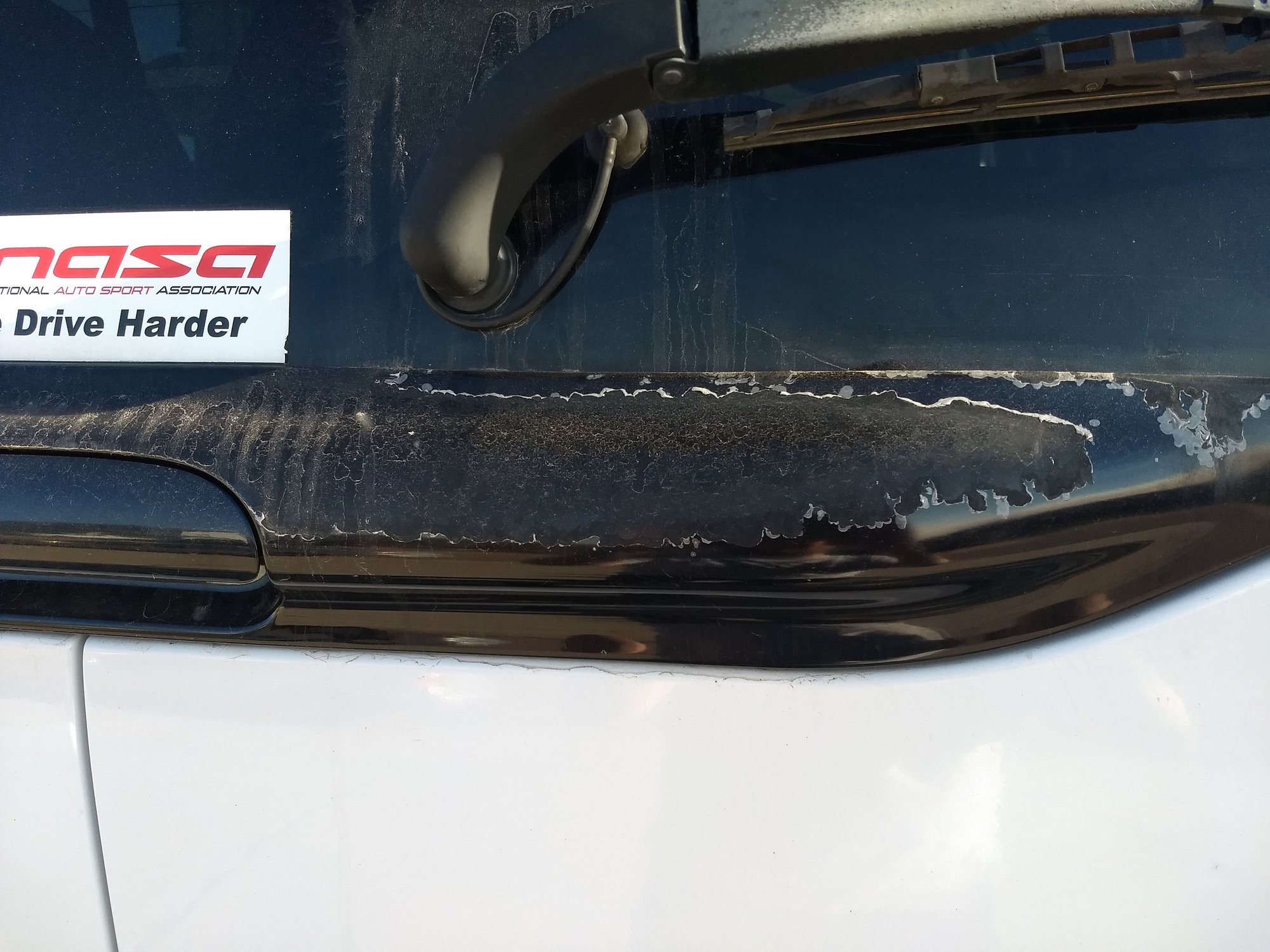 Any DIY method to fix peeling clear coat? -  Forums