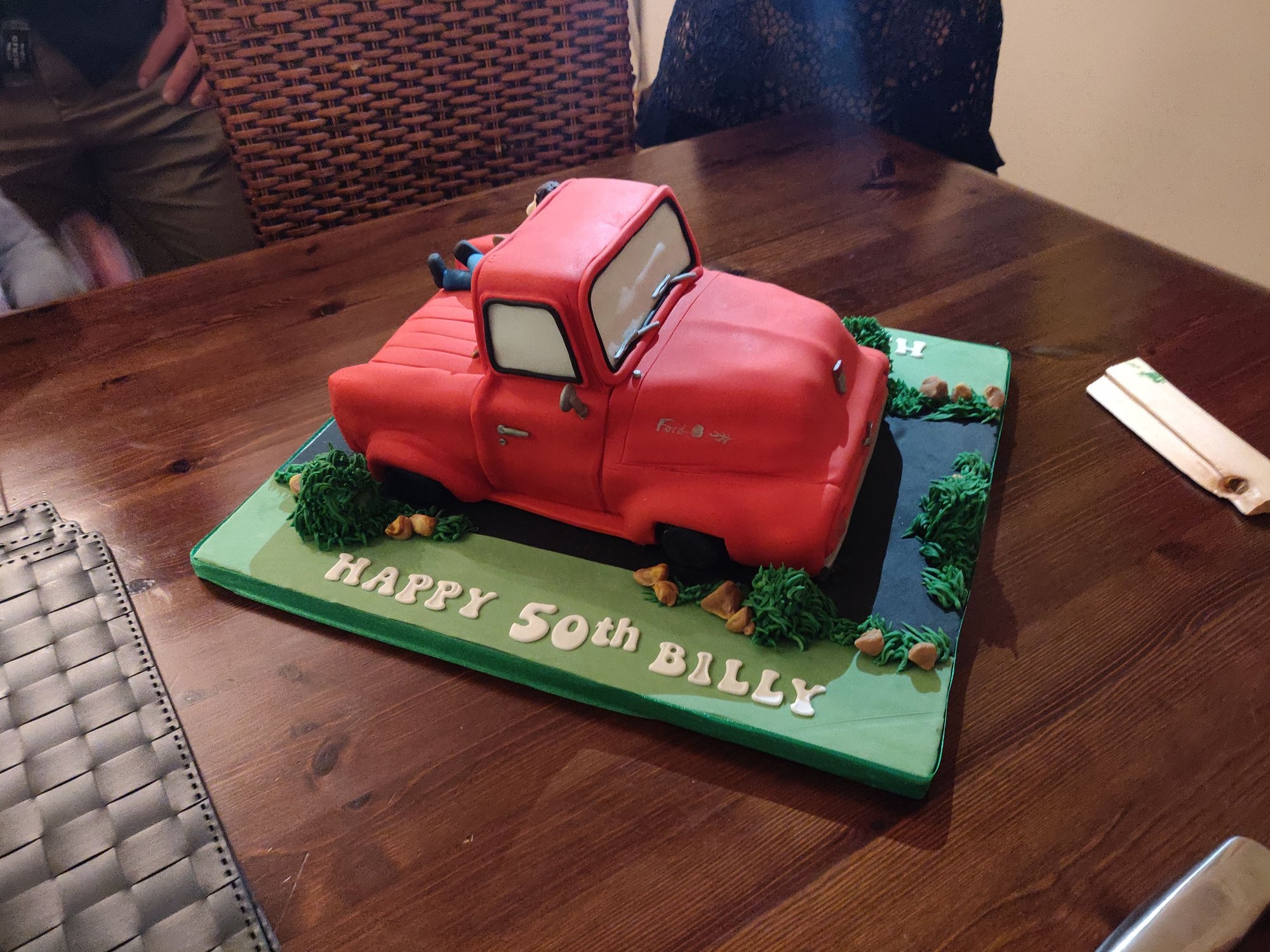 Mustang Car Cake - CakeCentral.com