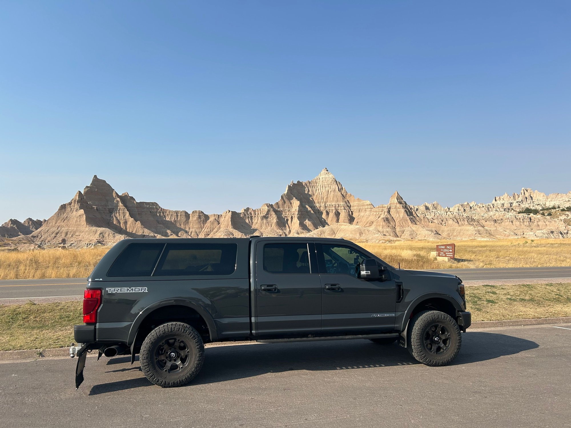 In the Badlands.