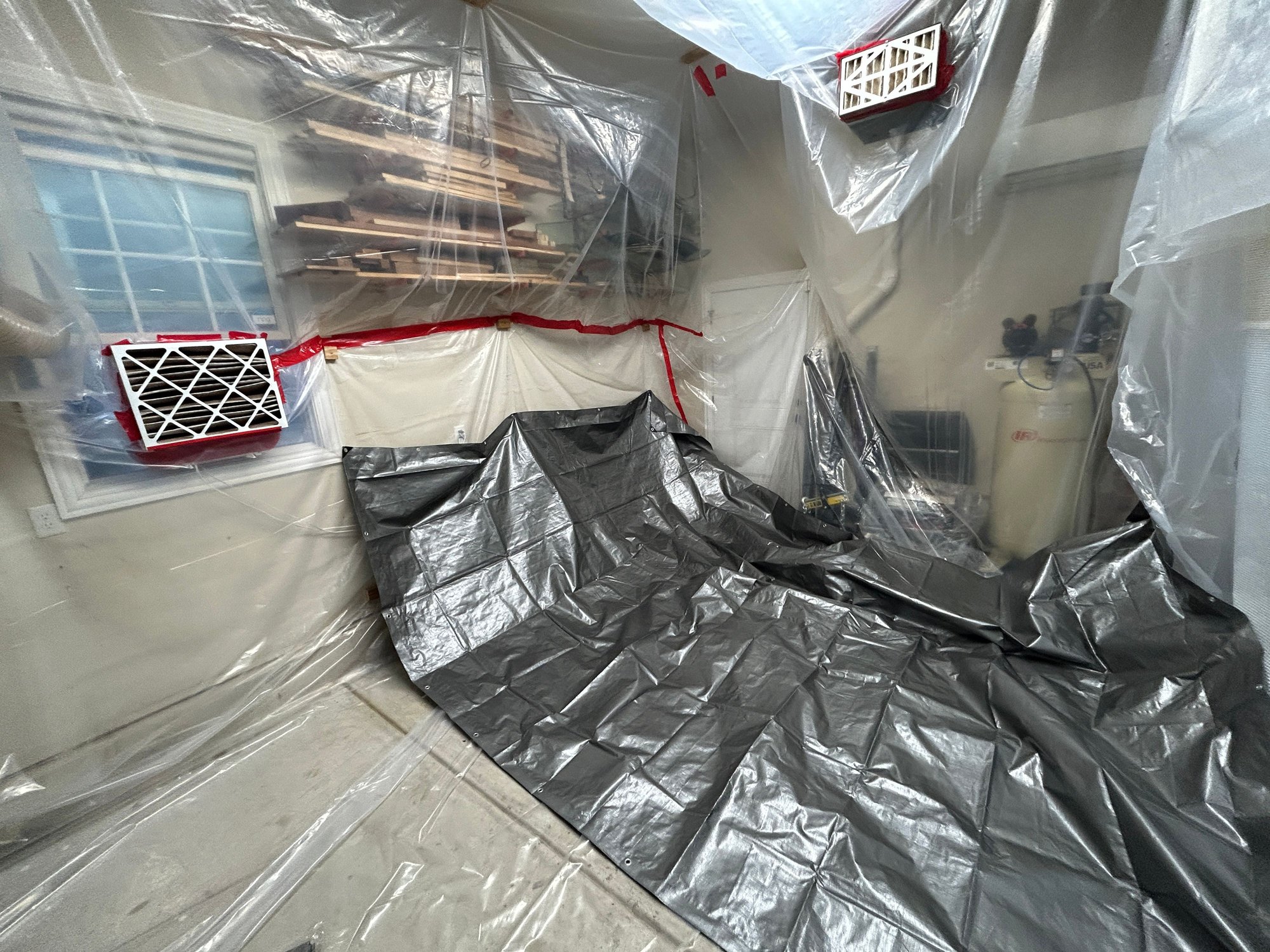 containment prep halfway done.