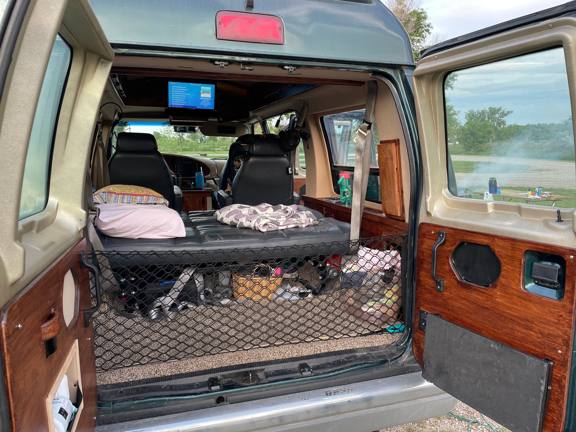 Rear door panels