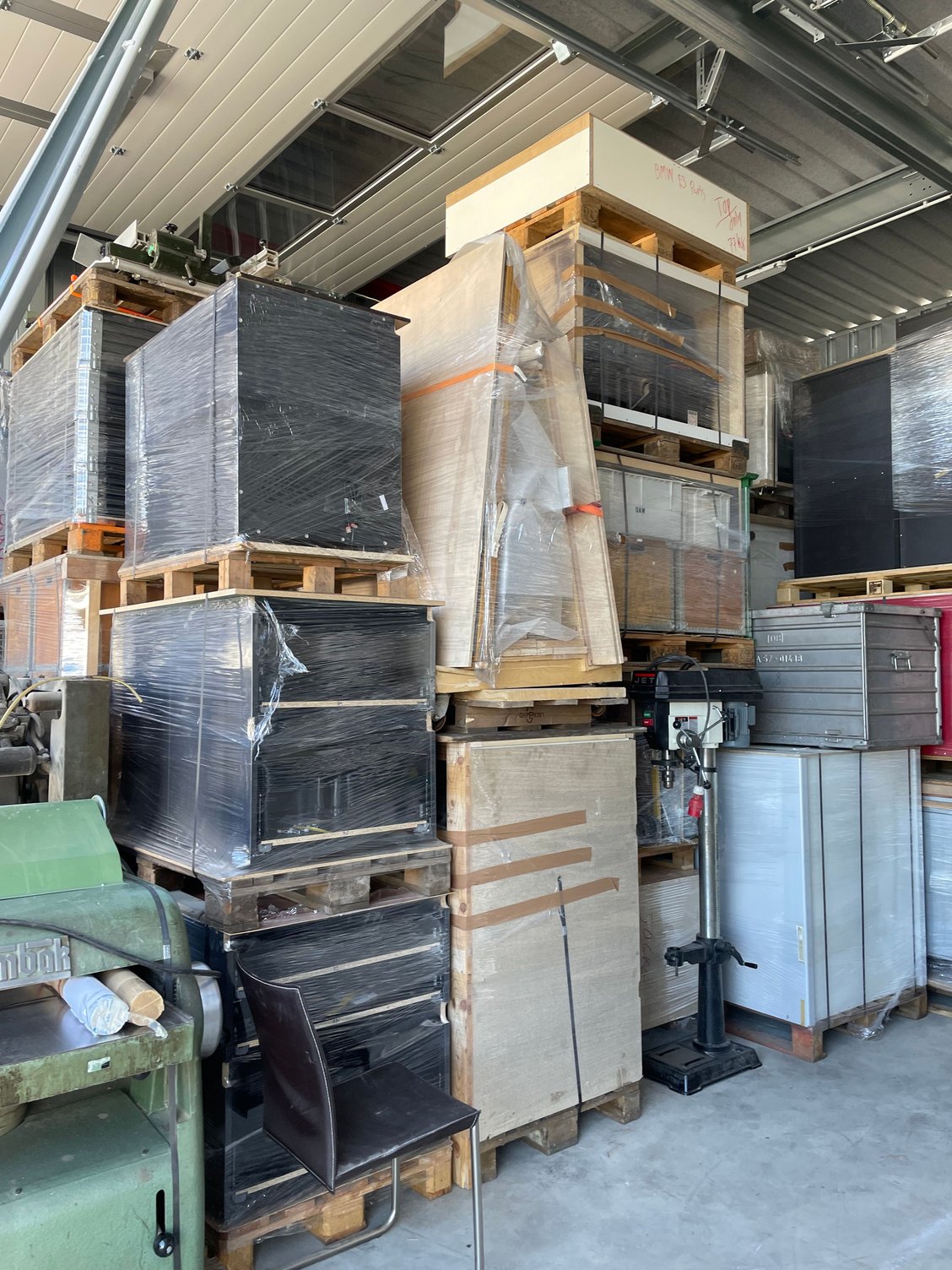 Getting everything to fit, was a bit like Tetrus. 