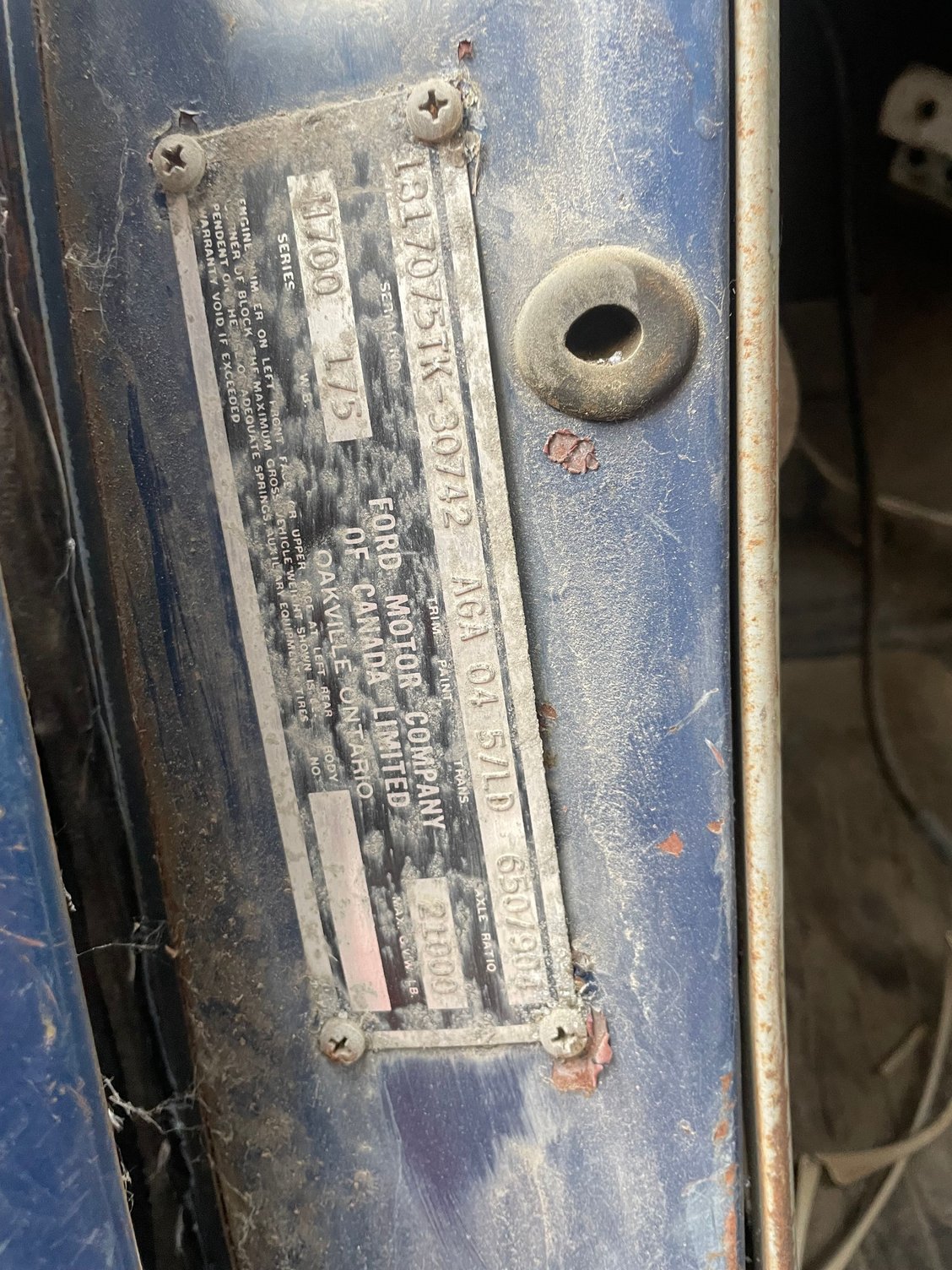 Truck is 56 Mercury M700