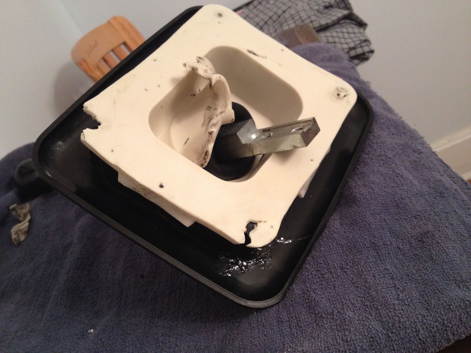 attempting to repair ZF5 shifter boot Ford Truck Enthusiasts Forums