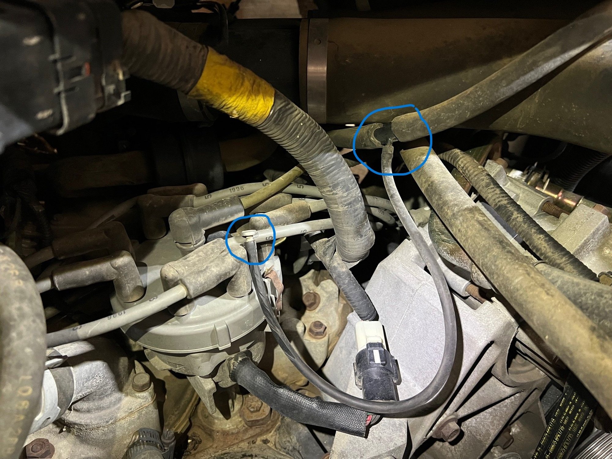 '96 E350 vacuum line? Ford Truck Enthusiasts Forums