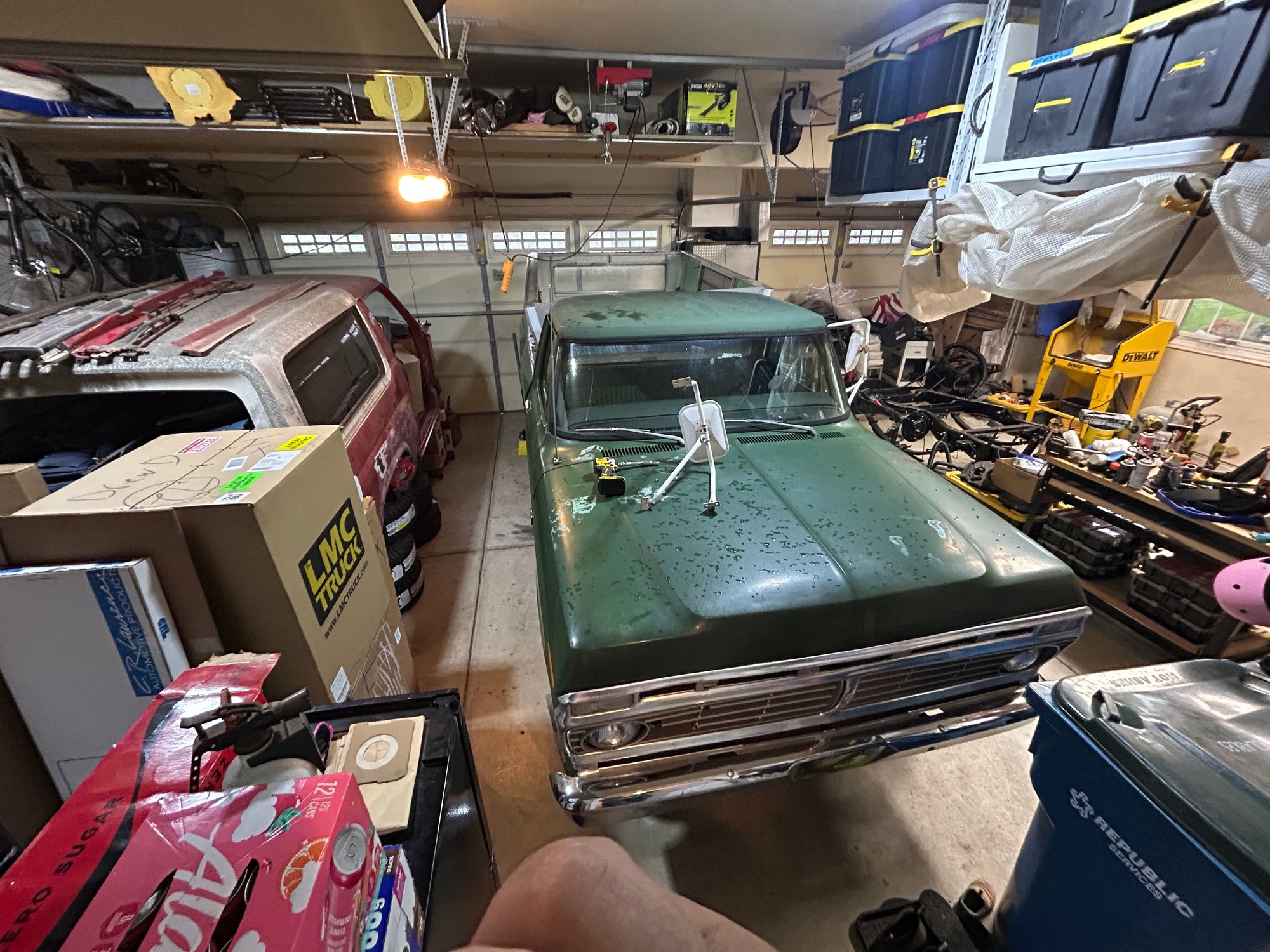 Running out of room...