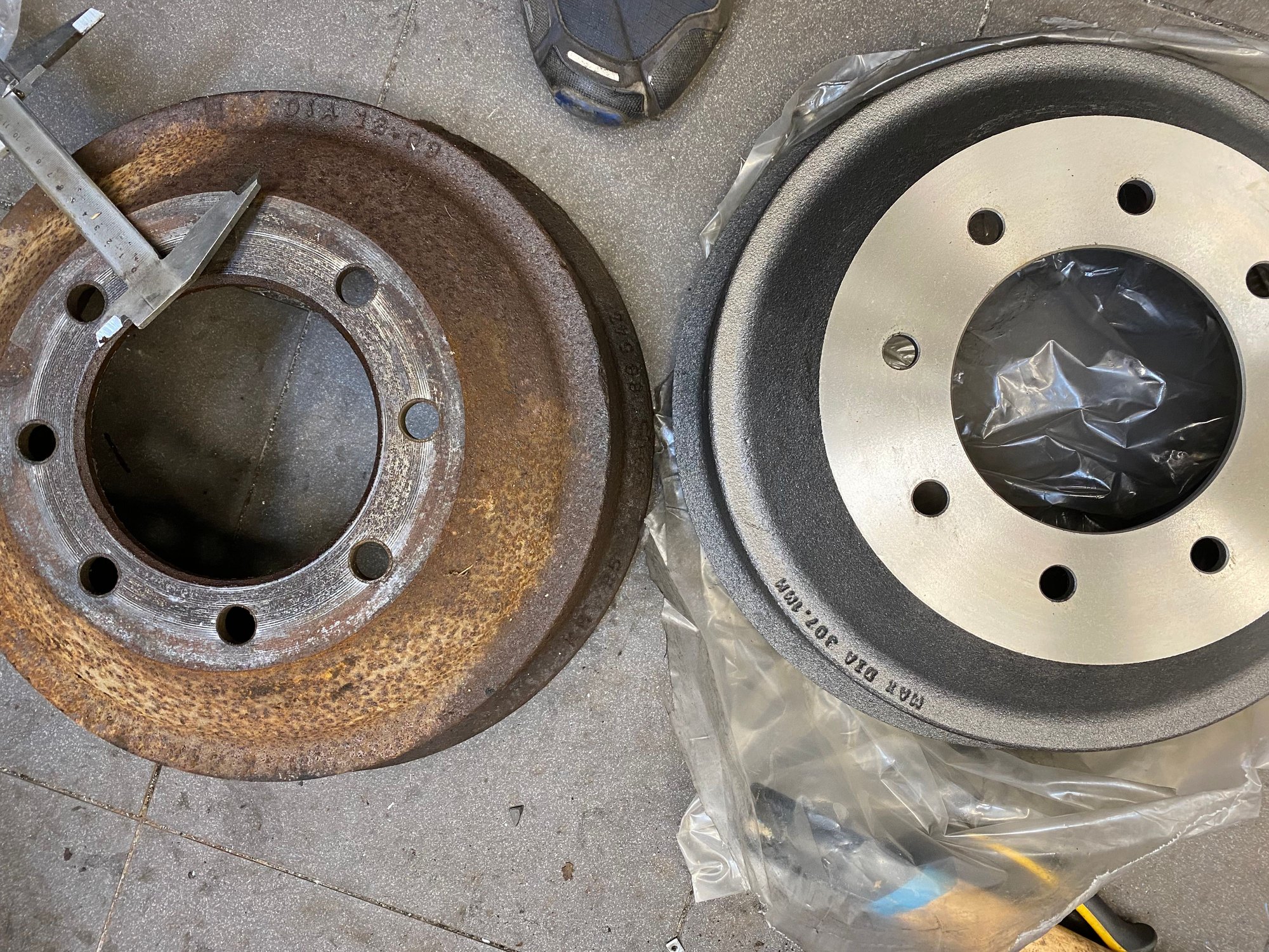 Rear drum brakes identification Ford Truck Enthusiasts Forums