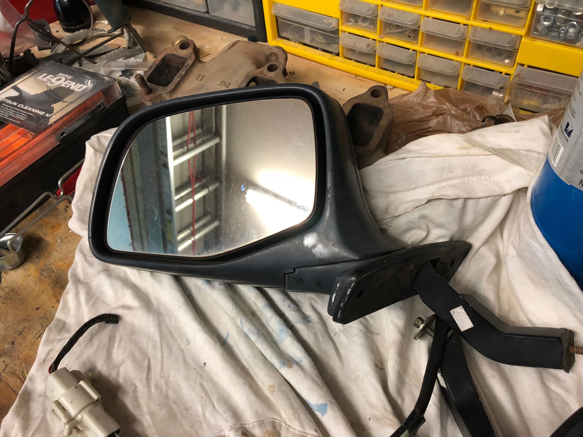 199596 Ford Bronco OBS Power Exterior Mirror PAIR OEM with LED Turn