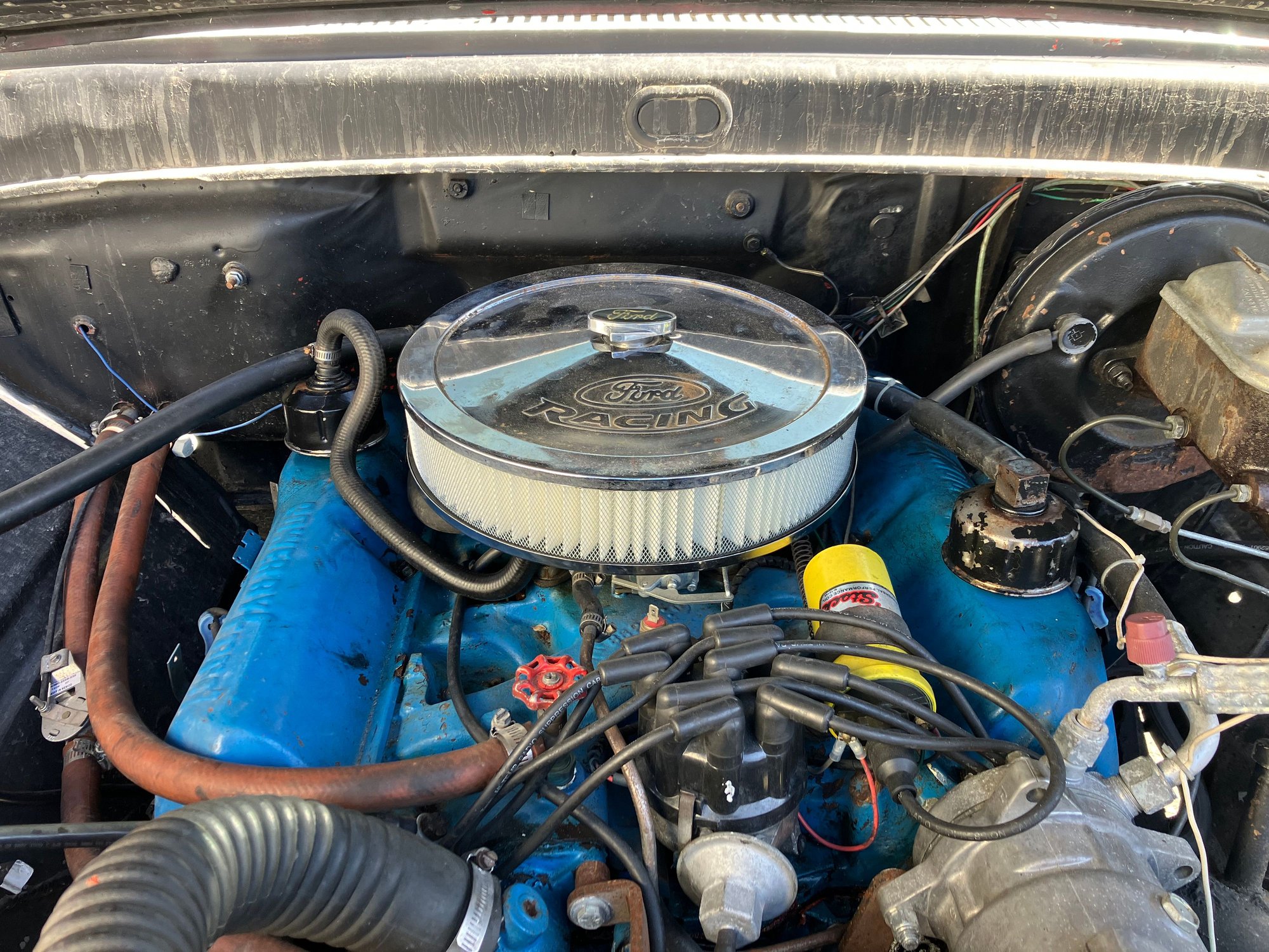 As received: oil breathers and hoses