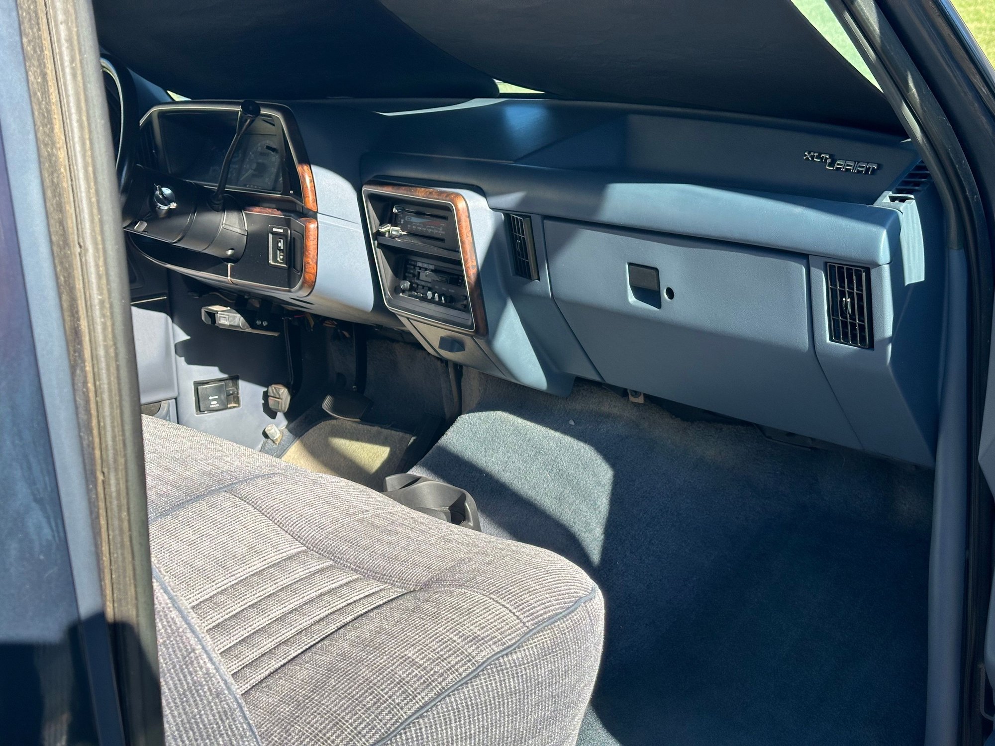 1990 Ford F-150 - 1990 F150 XLT Lariat been in the family since new - Used - VIN TBD TBD TBD TBD - 61,192 Miles - 8 cyl - 2WD - Automatic - Truck - Blue - Independence, MO 64057, United States