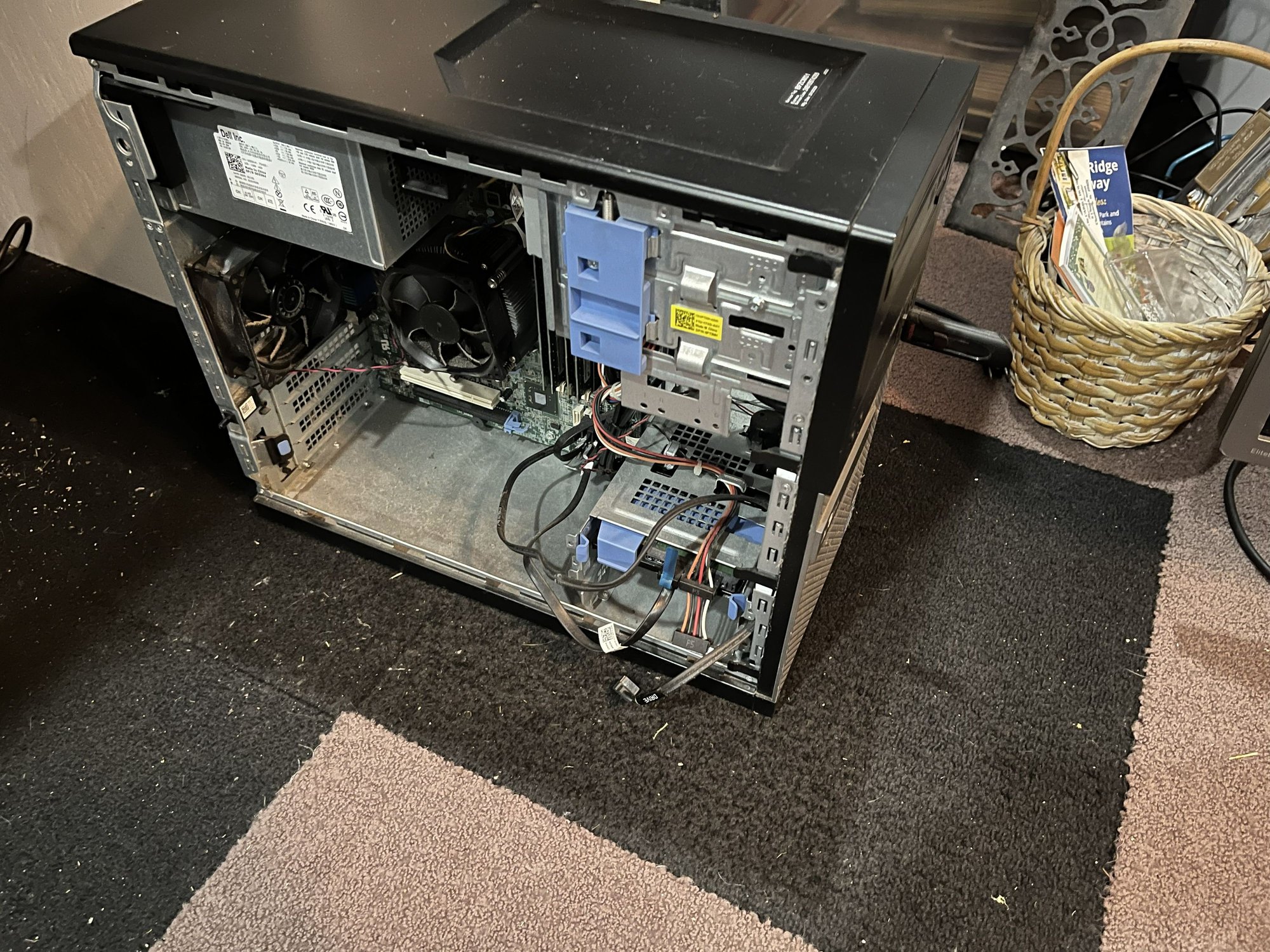 I bet the old one takes up enough space for 10 of the new ones.