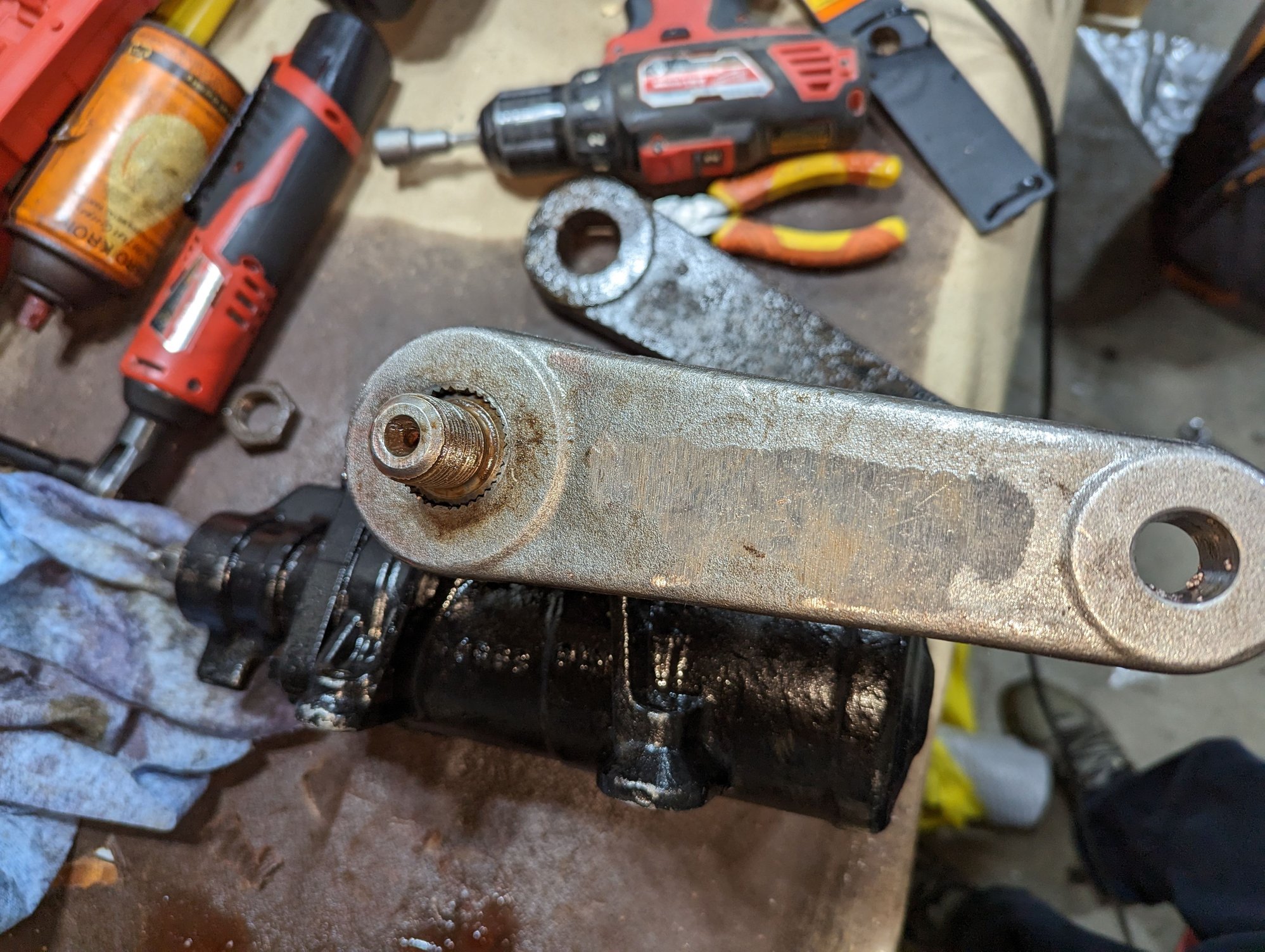 Blue Top Steering box 32 spline on a 36 spline truck Page 3 Ford