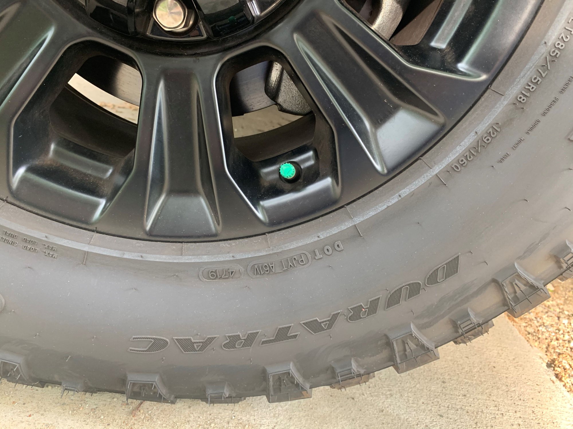 Wheels and Tires/Axles - Goodyear Duratrac Ford Tremor F250 F350 Wheels Tires - Used - 2005 to 2020 Ford F-250 Super Duty - 2005 to 2020 Ford F-350 Super Duty - Linden, MI 48451, United States