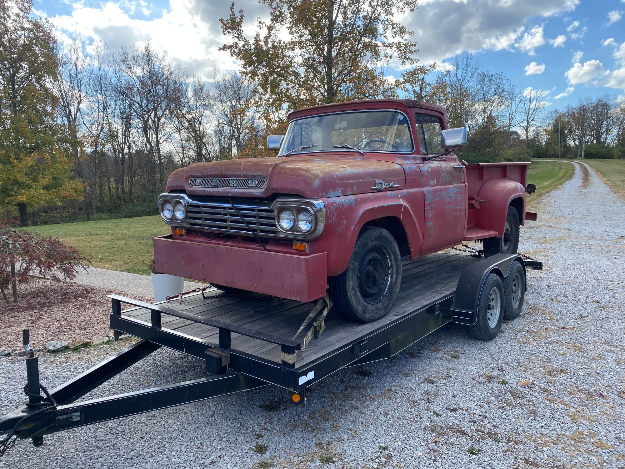 1959 Ford F-350 - F350 for sale - Used - VIN abcdefghijklmnop - 8 cyl - 2WD - Manual - Truck - Red - Richmond, KY 40475, United States