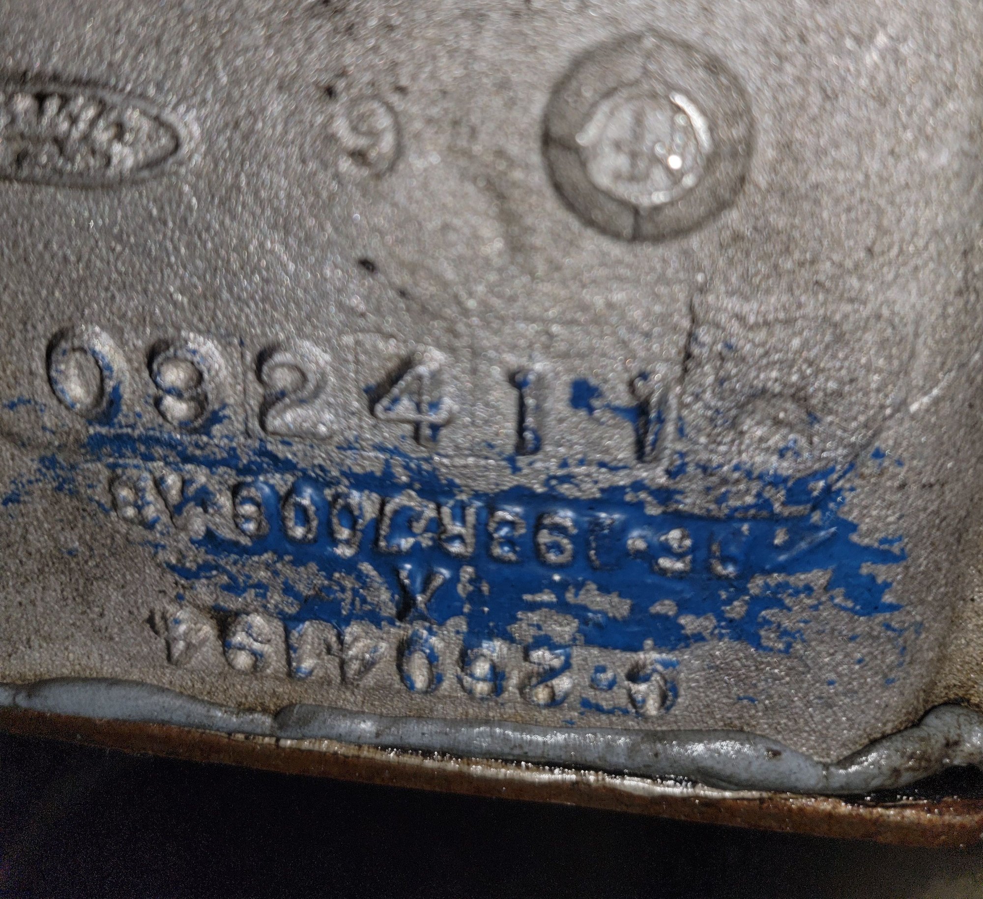 Can anyone decifer this? I believe it is a  Borg Warner.