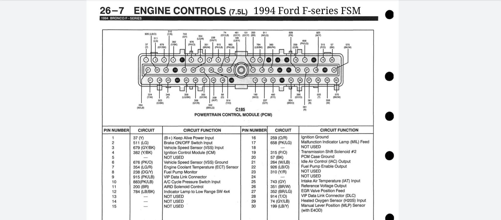 88 302 wont run without fuel pump being jumpered Ford Truck