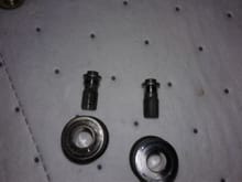 Stock 131 delivery valve before on left and after on right