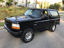 1996 Black Ford Bronco
