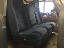 Test fitting of seats