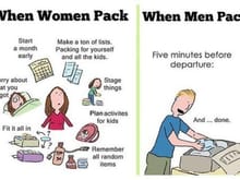 women pack or men pack