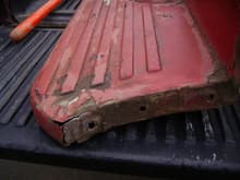 typical running board repair challenge