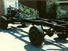 Restored Chassis for the Frankenstein - taken 1996