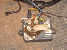 Glow Plug Controller attached to harness (off truck)