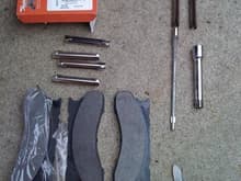 parts needed for 30minute brake pad change!