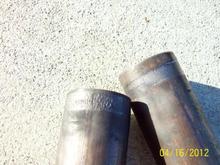 pipe erosion due to donut gasket