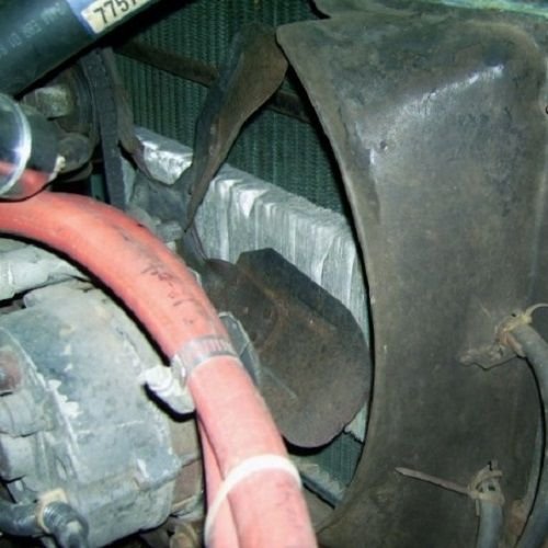 Radiator fan spacer? - Ford Truck Enthusiasts Forums