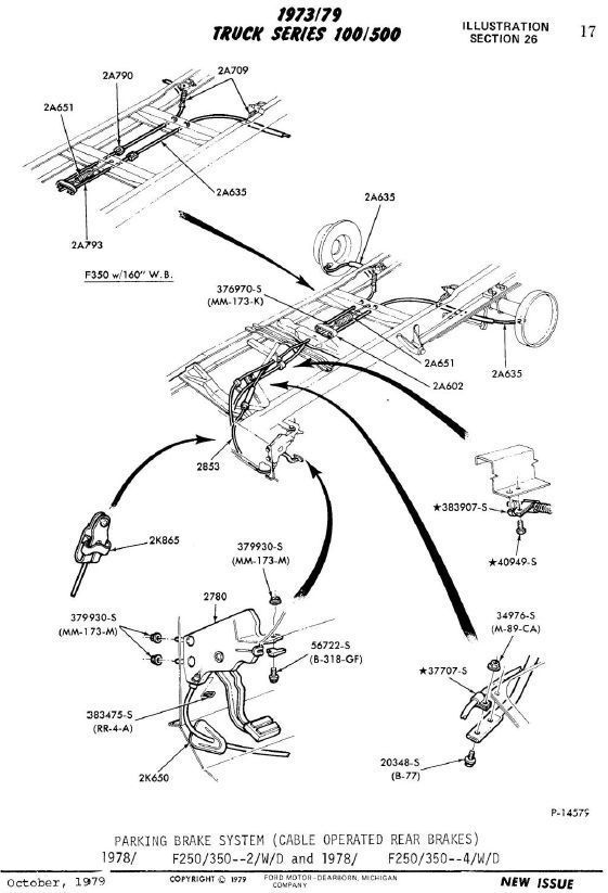 parking brake linkage 74 f250 4x4 Ford Truck Enthusiasts Forums