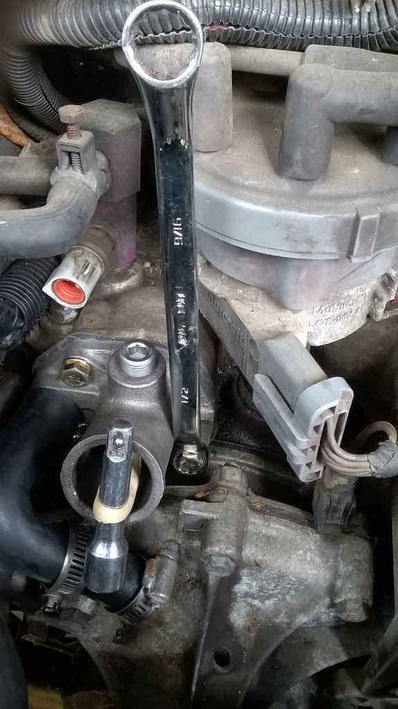 Broke off thermostat housing bolt Page 3 Ford Truck Enthusiasts Forums