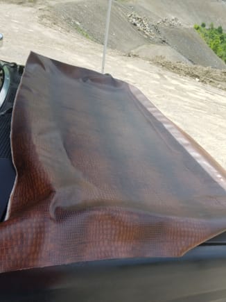 In the process of re-covering my headliner