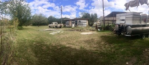 panorama of the progress. Got it all cleaned up and good to go!