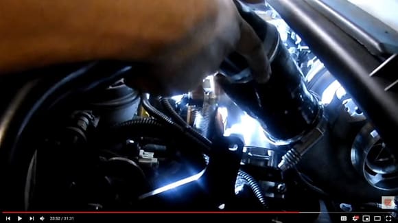 Installing the boot and pipe onto the turbo at 23:50 in my video. 
